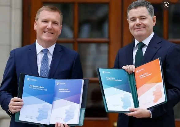 Budget 2023 announcement graphic